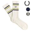�t���b�h�y���[ FRED PERRY ���u�h�X�|�[�c�\�b�N�X [C1153 FW25Q4] RIBBED SPORTS SOCK �����Y �C�� �~�h���\�b�N�X ���u�҂� �y���[��