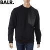 �{�[���[ BALR. �N���[�l�b�N�X�E�F�b�g �����Y �g���[�i�[ �u�����h JULES SLIM SHOULDER PANEL CREWNECK B1262.1013 �u���b�N