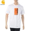 �J�[�n�[�g Carhartt WIP T�V���c �����Y ���� S/S INTERCEPTION T-SHIRT I029061 �N���[�l�b�N �z���C�g ���S �O���t�B�b�N�v�����g �X