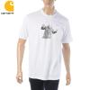 �J�[�n�[�g Carhartt WIP T�V���c �����Y ���� S/S SHOHEI T-SHIRT I029062 �N���[�l�b�N �z���C�g ���S �O���t�B�b�N�v�����g �X�g���[