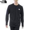 �U �m�[�X�t�F�C�X THE NORTH FACE ����T ���� T�V���c �����Y M L/S SIMPLE DOME TEE NF0A87QN �N���[�l�b�N �����|�C���g ���S �J�W��