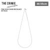 �N���C�~�[ �����Y �l�b�N���X THE CRIMIE �t�@�C���X�����`�F�[���l�b�N���X FINE SLIM CHAIN NECKLACE 48-55cm �A���J�W CR1-02F1-JW12