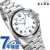 �Z�C�R�[ �A���o ���f�B�[�X �r���v �z���C�g �N�I�[�c AQQK407 SEIKO ALBA