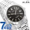 �Z�C�R�[ �A���o �N�I�[�c �r���v �����Y SEIKO ALBA AQGK474 �A�i���O �u���b�N ��