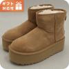 �A�O �u�[�c ���f�B�[�X �u�����h UGG CLASSIC MINI PLATFORM 1134991 �x�[�W�� �V���[�Y �I�ׂ郂�f��