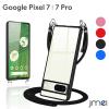 Pixel7 �P�[�X �V�����_�[ �X�g���b�v�t�� Pixel7 Pro �P�[�X �w�ʃN���A �ϏՌ� �X�}�z�V�����_�[ ���b�L���H TPU �J�����ی� �����h