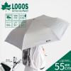 LOGOS �܂肽���ݎP ���J���p �R���p�N�g 1���Ռ� ��J�� 55cm �z���z�P�[�X �Ռ���100% UV�J�b�g UPF50+ �ՔM���� ���O���΍� �����Y ��