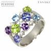 �^�T�L TASAKI 14�� �����O �}���`�X�g�[�� �_�C�� 0.29ct K18 WG 750 �w�ցy�\�[�e�B���O�t���z ���f�B�[�X 90305495 �y���ÁzBJ
