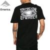�G�����J EMERICA �X�P�{�[ T�V���c TOY MACHINE EYE TEE �u���b�N NO157