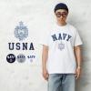 USNA�i�A�����J�C�R���w�Z�j�I�t�B�V�������C�Z���X HEAVYWEIGHT S/S �N���[�l�b�NT�V���c USNA-022�yT�z�b�����Y�t�@�b�V���� �A���J�W 
