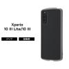 Xperia 10 III �ϏՌ��n�C�u���b�h�P�[�X Puffull Matte Black �O���[