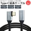 Type-C �����P�[�u�� L���^ L�^ USB3.2 2m 200cm PD�Ή� �f�[�^�]�� �f���M���Ή� MAX100W �i�C�����ҍ� USB C �I�X ���X �^�C�v C PR-EX