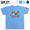 �T���T�[�t SUN SURF ���� �v�����g T�V���c SNOOPY PEANUTS SS79167
