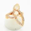 �n���[�E�B���X�g�� �����O �����[�N���X�^�[ HARRY WINSTON �w�� �_�C�������h K18PG 750 ��8.5�� �V�i�d�グ ����