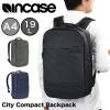 Incase �C���P�[�X �����b�N City Compact Backpack ���K�i �o�b�N�p�b�N A4 �����Y ���f�B�[�X �V�e�B�R���p�N�g�o�b�N�p�b�N PC�����b
