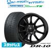 BADX ���N�T�[�j�X�|�[�c DR-10 18�C���` 7.5J �g�[���[�^�C�� �E�B���^�[�g�����p�X TX 235/50R18 �X�^�b�h���X�^�C�� �z�C�[��4�{�Z�b