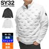 SY32 GOLF �����Y �n�[�t�W�b�v ���� �W���P�b�g EMB QUILT ZIP UP JK SYG-23A41 �L���e�B���O �h�� �S���t�y�V�i�zSCBR �G�X���C �u���]