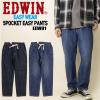 EDWIN �G�h�E�B��  EEW01 ���M�����[�X�g���[�g �f�j�� �C�[�W�[�p���c EASY WEAR �V�����u���[�f�� �o�i�i�@�� �����Y �J�W���A�� �{�g