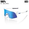 100% �����n���h���b�h S3 �G�X�X���[ Matte White HiPER Blue MultilayerMirror 60005-00006 100���T���O���X �싅 �o�C�N