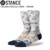 STANCE �X�^���X A556C24FEE FEELING PICKLED CREW CREAM �\�b�N�X �X�^���X�\�b�N�X �X�^���X�C�� ������� �M�t�g �J�W���A��