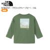 THE NORTH FACE �m�[�X�t�F�C�X NTB32537 B L/S Sleeve Graphic Tee DG �L�b�Y �e�B�[�V���c ���� �x�r�[�� �q�ǂ� T�V���c