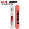 2026 SALOMON �T������ REFLECT WOMEN ���t���N�g 25-26 ���f�B�[�X �{�[�h�� �X�m�[�{�[�h