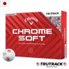 �y���ʌ���z�L�����E�F�C CHROME SOFT USA TRUTRACK �S���t�{�[�� 1�_�[�X 12���� 3�s�[�X Callaway �S���t 2025�N���f�� �S���t�{�[�� 