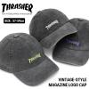 THRASHER �X���b�V���[ �}�K�W�����S�h�J�L���b�v DW1893 �X�q �X�g���[�g �u�����h ������� ���B���e�[�W�� �h���イ ��� �l�C �M�t�g