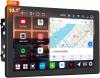 �V�^ Android14 10�C���`QLED�f�B�X�v���C�I�[�f�B�I2DIN�AAI�J�[�i�r 8�R�A 6�{128GB��e�ʁA4G LTE�AWi-Fi�Ή��A����CarPlay&Android A