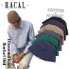 RACAL Diamond Knit Bucket Hat �j�b�g�o�P�b�g�n�b�g ���{�� �_�E���u���� �R�b�g�� �A�N���� �o�P�b�g�n�b�g �u�[�j�[ �N���b�V���[ �T