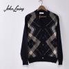 ��50��OFF SALE�I John Laing / Argyle V neck Cardigan / 100% Pure Cashmere / NAVY �W�������C�� / �A�[�K�C��V�l�b�N�J�[�f�B�K�� �Z