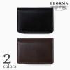 BEORMA LEATHER COMPANY �x�I�[�}���U�[�J���p�j�[ / S0039 GUSSETED CARD CASE ���h���� �S2�F (BLACK�EDARK BROWN) z10x