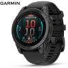 �K�[�~�� GARMIN fenix E 47mm �t�F�j�b�N�X �C�[ GPS �X�}�[�g�E�H�b�` �r���v �����Y ���f�B�[�X 010-03025-12 Slate Gray Steel/Black