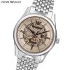 �G���|���I�A���}�[�j EMPORIO ARMANI �r���v �����Y �������� �X�e�����X�X�`�[�� AR60095