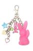 X-girl �G�b�N�X�K�[�� 105261054018 GUMMY BUNNY COLORFUL KEY CHARM �L�[�z���_�[ PINK ���K�ʔ� ���f�B�[�X