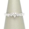 �y��{���X/���Z�g�zPt900�@�n�[�g �_�C�������h �����O�@�_�C��0.50ct�@12.5���y���Áz