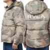RVCA ���[�J �����Y���ȃu���]�� BF042760 / BACK PRINT PUFFER JKT �J�[�L�n�}���`�J���[ 2025�H�~�V��