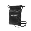 BALENCIAGA �o�����V�A�K �����Y �t�H���z���_�[�o�b�O 852930 2ABH6 / SHOPPER PHONE HOLDER ARENALAMB AS �u���b�N 2026�t�ĐV��