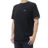 FRED PERRY �t���b�h�y���[ �����Y�N���[�l�b�NT�V���c M2395 / POCKET DETAIL PIQUE T-SHIRT �u���b�N 2026�t�ĐV��