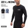 BILLABONG/�r���{�� �����Y ����ZIPUP���b�V���K�[�h FRONT ZIP RASH LS 2024 SUMMER BE01A-851