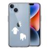 iPhone 14 14Plus 14Pro 14ProMax �P�[�X �n�[�h�P�[�X �n�C�u���b�h �N���A �q���V���G�b�g �p�s�[ �z���C�g �J�o�[ �A�C�t�H�� �X�}�z