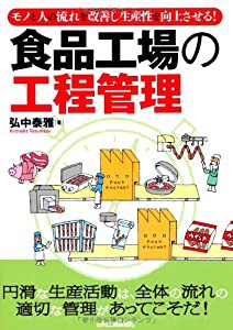 モノと人の流れを改善し生産性を向上させる! 食品工場の工程管理(中古品)