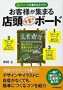 お客様が集まる店頭〈手書き〉ボード(中古品)