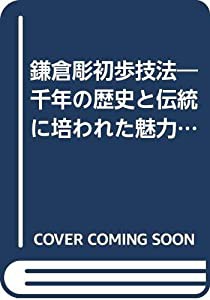 鎌倉彫初歩技法―千年の歴史と伝統に培われた魅力の工芸 (新技法シリーズ)(中古品)