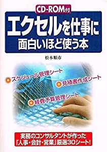 CD-ROM付 エクセルを仕事に面白いほど使う本(中古品)