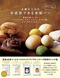 大塚せつ子の手成形できる米粉パン-国産米粉ミックス「シェイパブル ライスフラワーミックス粉シリーズ」で作るパン(中古品)