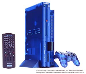 PlayStation 2 オーシャン・ブルー【メーカー生産終了】(中古品)