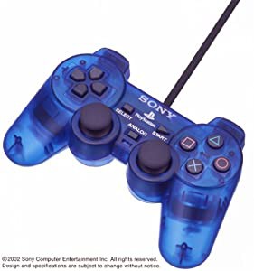 アナログコントローラ(DUALSHOCK 2 )オーシャン・ブルー(中古品)