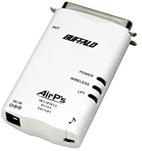 BUFFALO LPV2-WS11GC 11Mbps無線プリントサーバ AirPs(中古品)