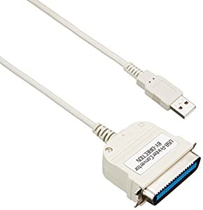 SANWA SUPPLY USBプリンタコンバータケーブル 1.8m USB-CVPR(中古品)